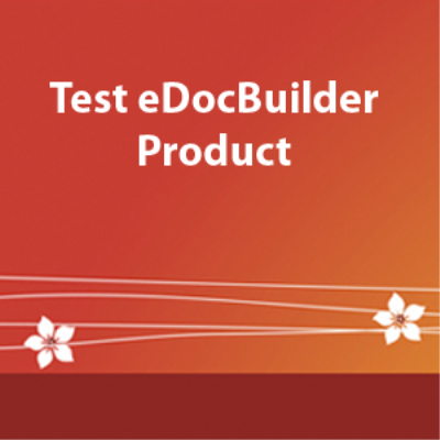 Test eDocBuilder Product